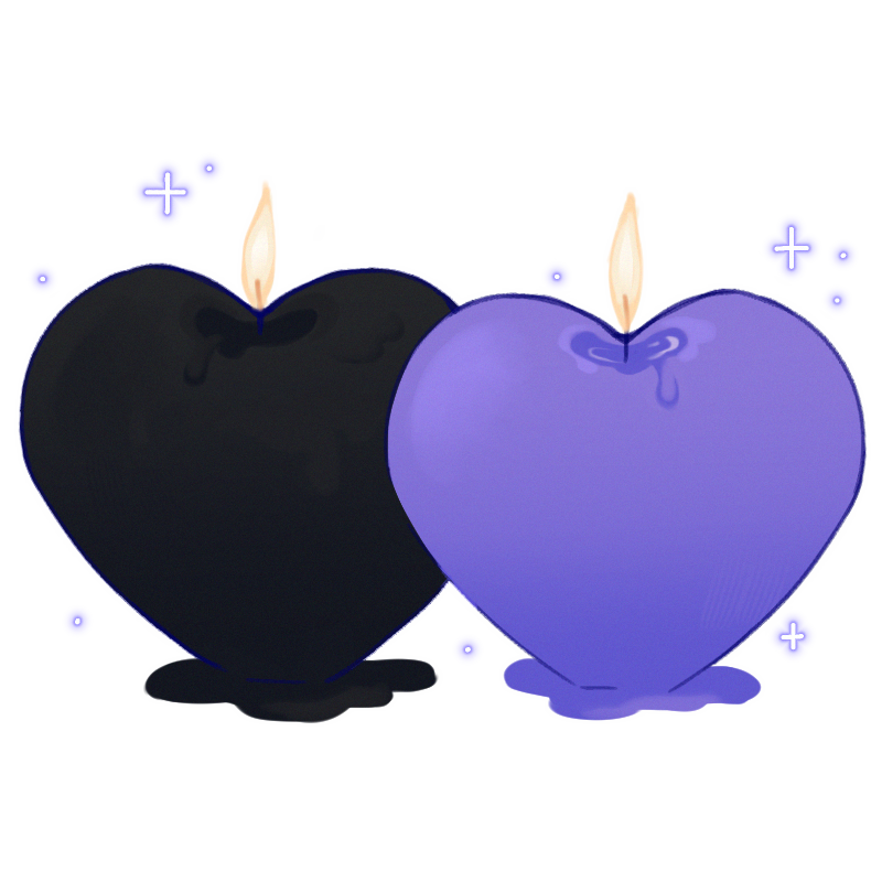 Heart Candles